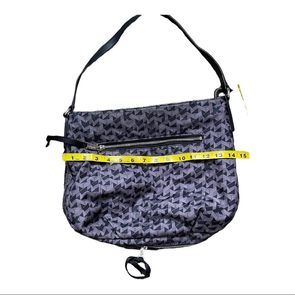 Kipling Expandable Nylon Geometric Pattern Bag - image 7